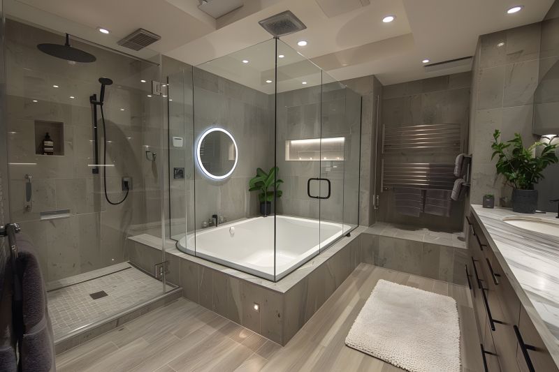 Elegant Bathtub Installation